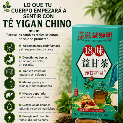 TÉ YIGAN CHINO X30 —Tu Bienestar para Sentirte Ligero y Saludable