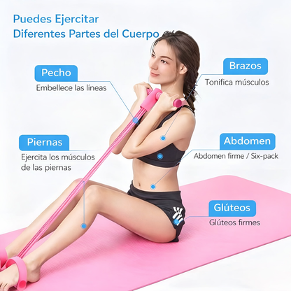 Banda Elástica | Tonifica y Disminuye Medidas en Casa